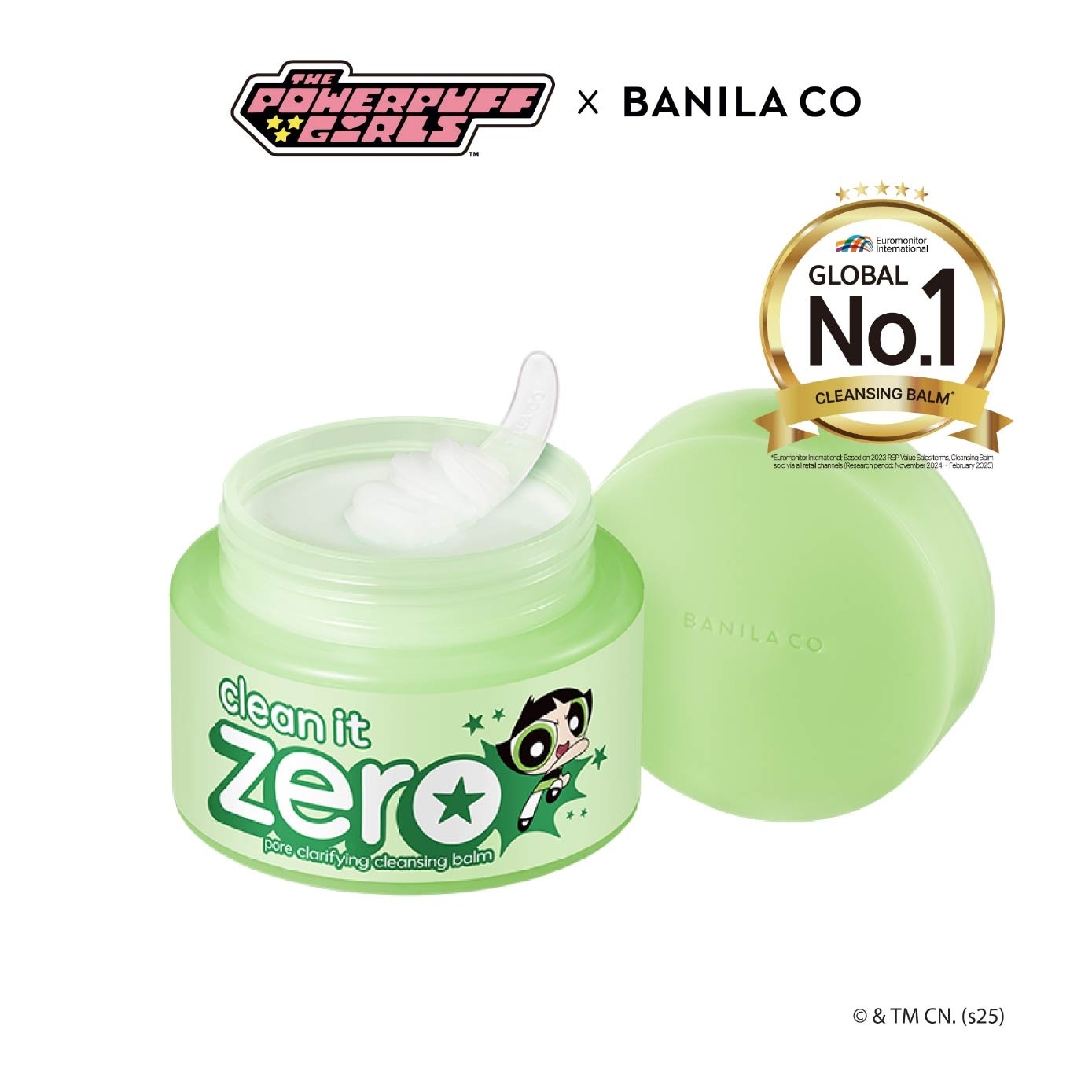 Clean it Zero Pore Clarifying Cleansing Balm Powerpuff Girls Edition 100ml