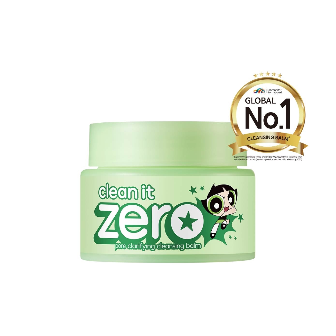 Clean it Zero Pore Clarifying Cleansing Balm Powerpuff Girls Edition 100ml