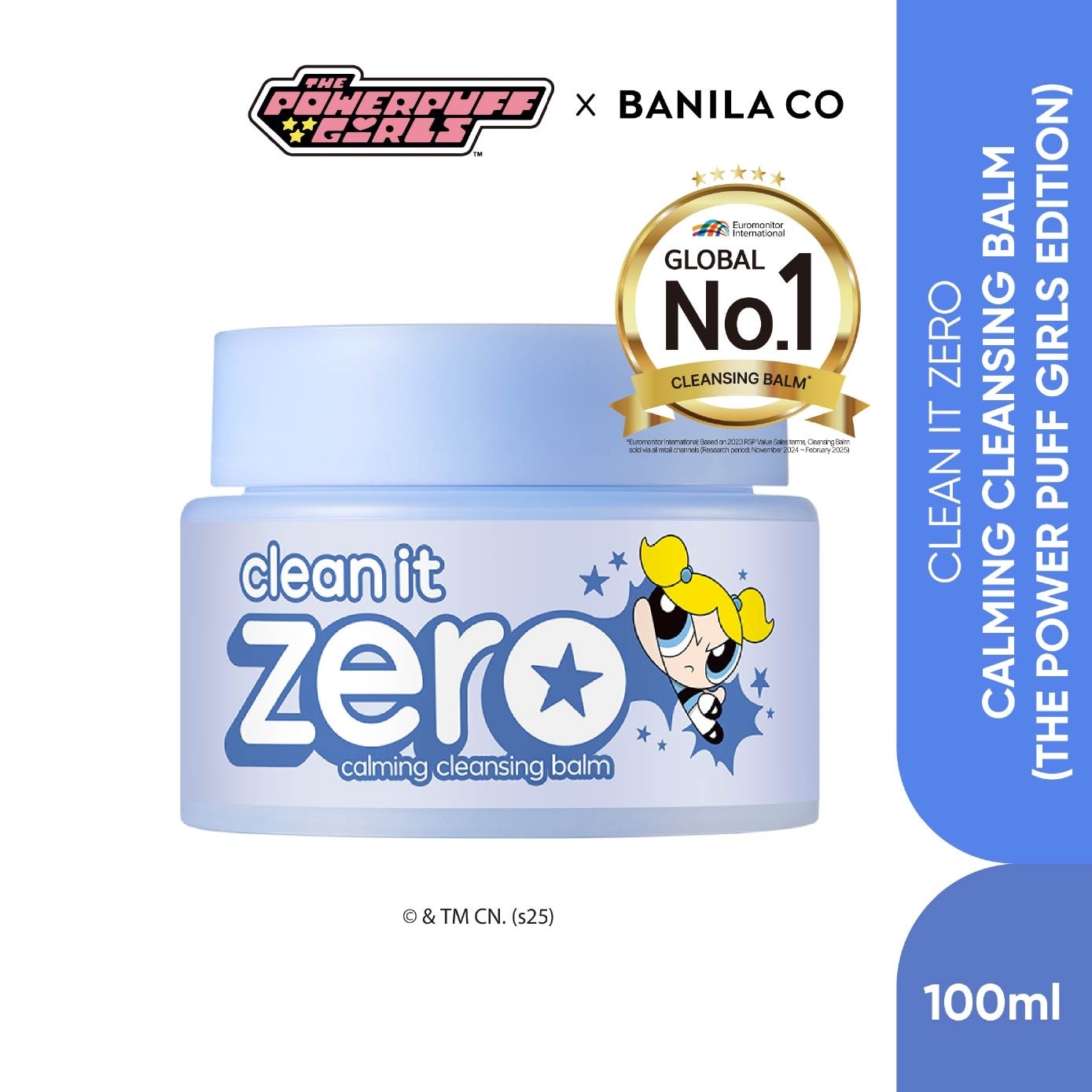 Clean it Zero Calming Cleansing Balm Powerpuff Girls Edition 100ml