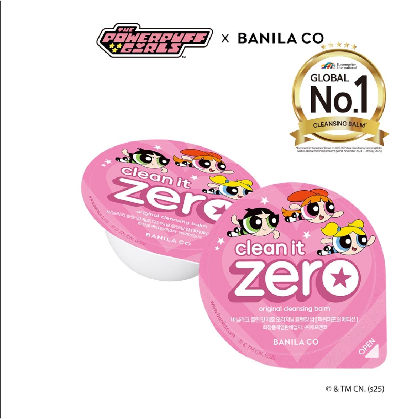 Clean it Zero Original Cleansing Balm Travel Kit Powerpuff Girls Edition 3ml x 16s
