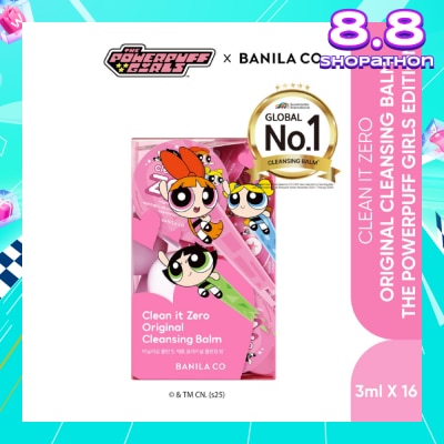 BANILA CO Clean it Zero Original Cleansing Balm Travel Kit Powerpuff Girls Edition 3ml x 16s