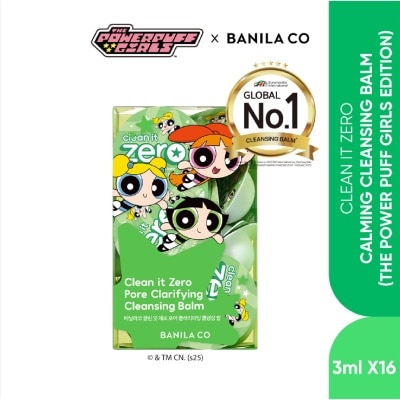 BANILA CO Clean it Zero Pore Clarifying Cleansing Balm Travel Kit Powerpuff Girls Edition 3ml x 16s
