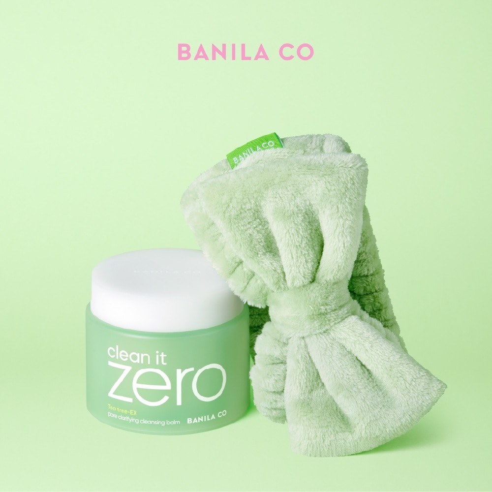 Clean it Zero Pore Clarifying Cleansing Balm Gift Set 180ml + Mint Headband 1s