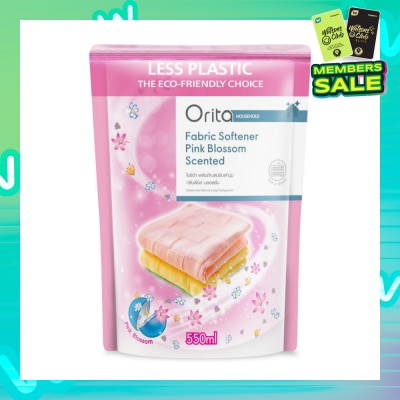 ORITA Fabric Softener Pink Blossom Scented 550ml