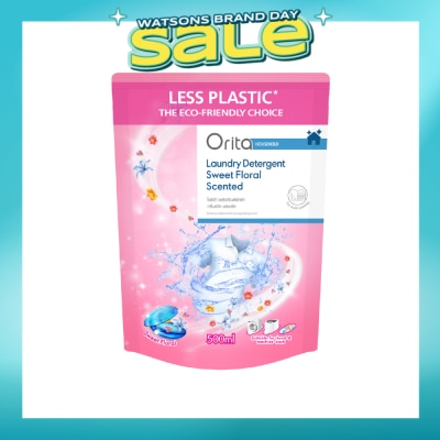 ORITA - Fabric Softener Pink Blossom Scented 500ml