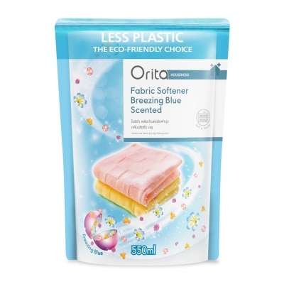 ORITA Fabric Softener Breezing Blue Scented 550ml
