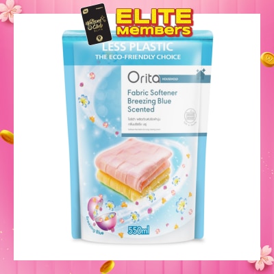 ORITA Fabric Softener Breezing Blue Scented 550ml