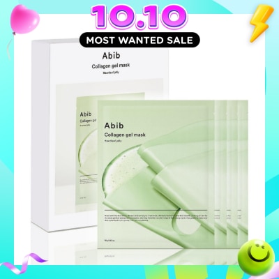 ABIB Collagen Gel Heartleaf Jelly Face Mask 4s image