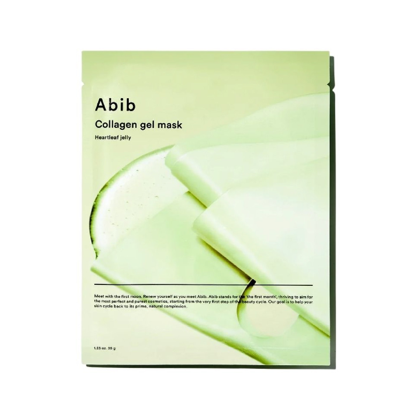 Collagen Gel Heartleaf Jelly Face Mask 4s