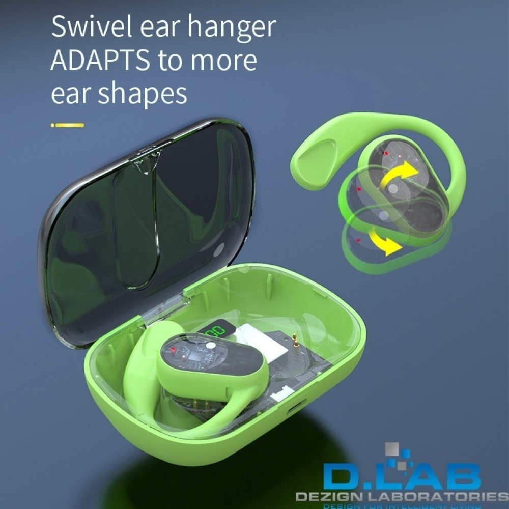 True Open Wireless Earbuds (OWS-NPLUS4) Black Color 1s