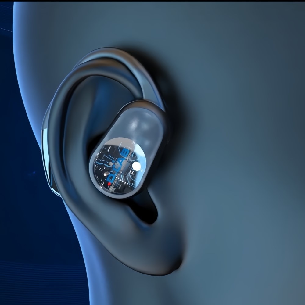True Open Wireless Earbuds (OWS-NPLUS4) Black Color 1s