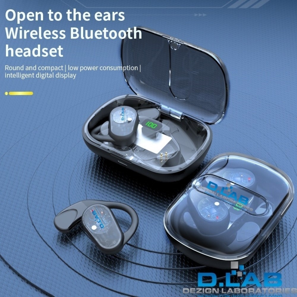 True Open Wireless Earbuds (OWS-NPLUS4) Black Color 1s