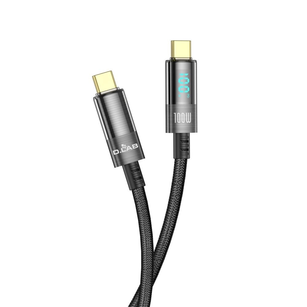 100W Type C to C Digital Display Charging Cable (NPLUS5) 1s