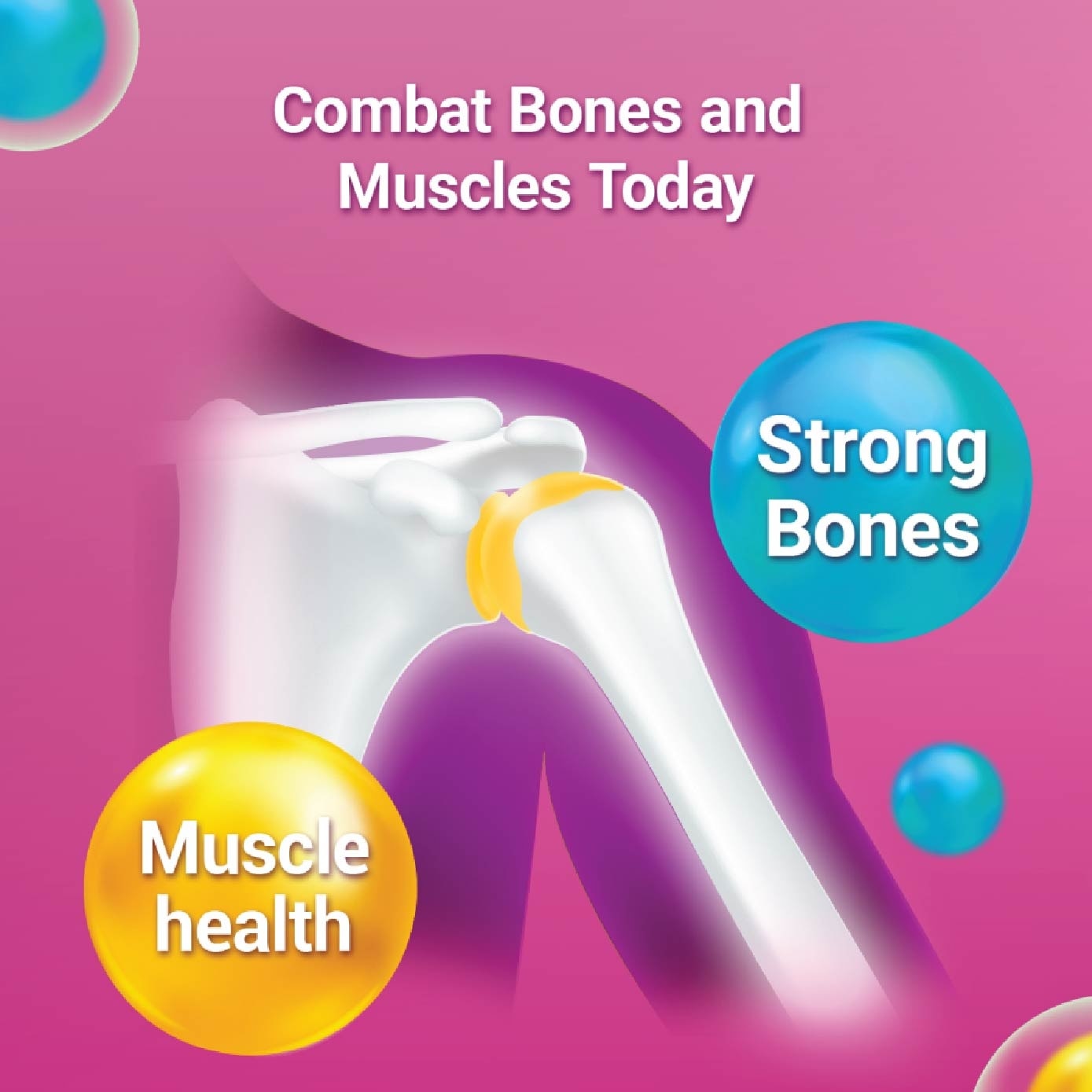 Bone & Muscle Health (600+ D3 Calcium supplement with 500IU Vitamin D3) 100s<BR>