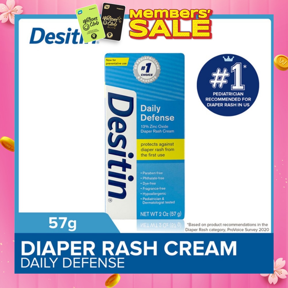 Diaper Rash Cream Daily Defense 57g