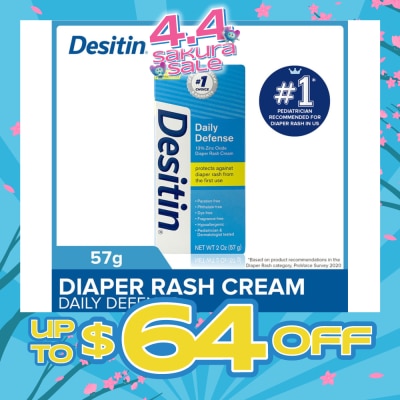 DESITIN - Diaper Rash Cream Daily Defense 57g
