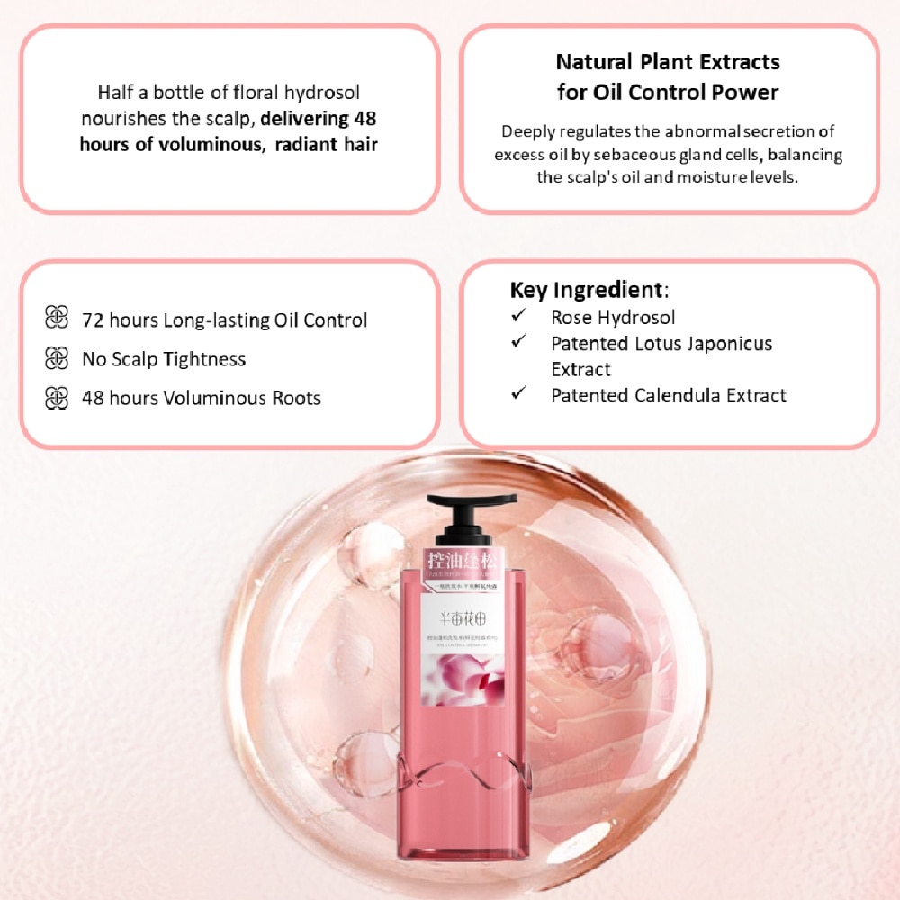Oil Control Shampoo 500ml