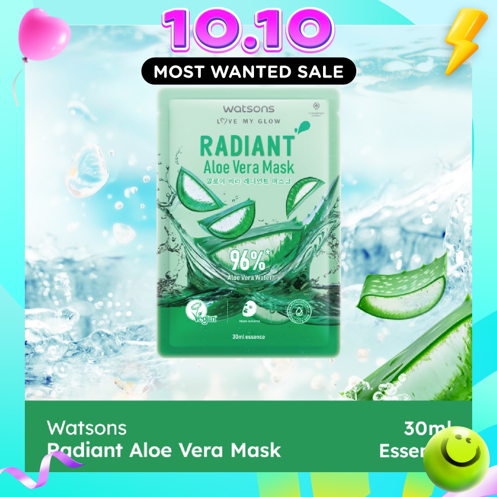 Radiant Aloe Vera Facial Mask 1s image