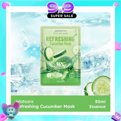 WATSONS - Refreshing Cucumber Facial Mask 1s image