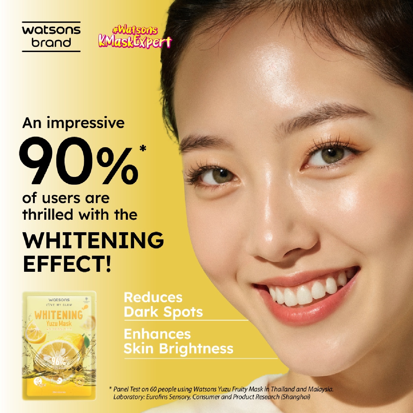 Whitening Yuzu Sheet Mask 30ml x 1s
