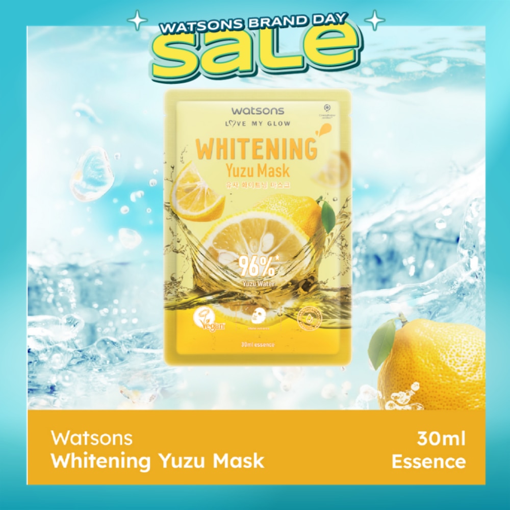 Whitening Yuzu Sheet Mask 30ml x 1s