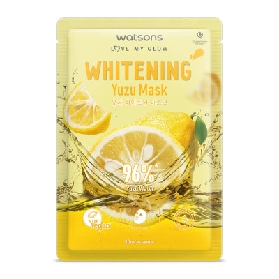 WATSONS Whitening Yuzu Sheet Mask 30ml x 1s