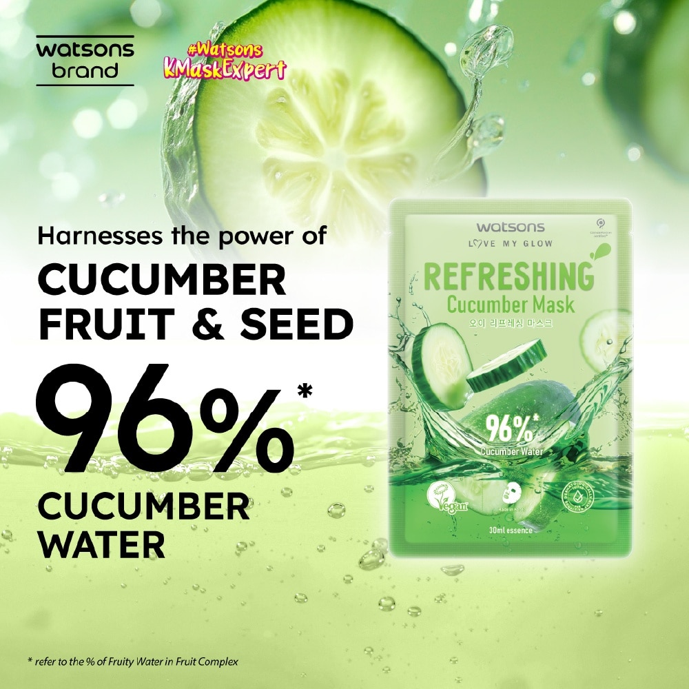 Refreshing Cucumber Mask 30ml x 5s