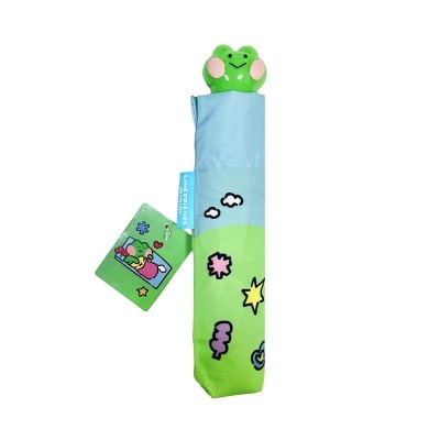 WATSONS Line Friends Minini Lenini 3 Fold Manual UV Umbrella With 3D Head Handle 1s