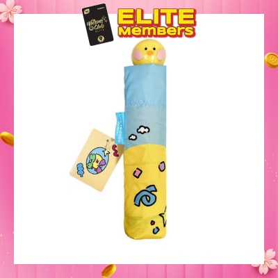 WATSONS Line Friends Minini Selini 3 Fold Manual UV Umbrella With 3D Head Handle 1s