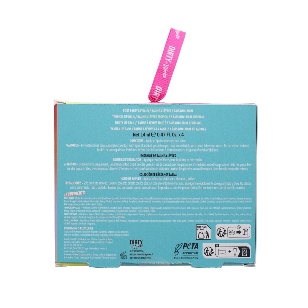 [Christmas] Kiss & Tell Lip Balm Collection Set 1s