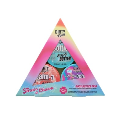 DIRTY WORKS [Christmas] Three's A Charm Body Butter Trio Set 1s