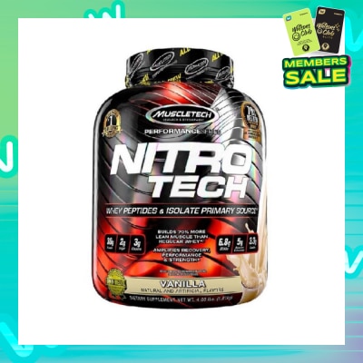 MUSCLETECH Nitro Tech Performance Series 3.97lbs (Vanilla)