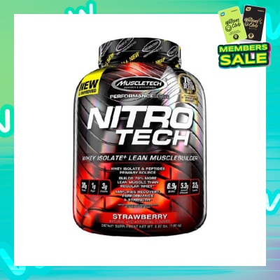 MUSCLETECH Nitro Tech Performance Series 3.97lbs (Strawberry)