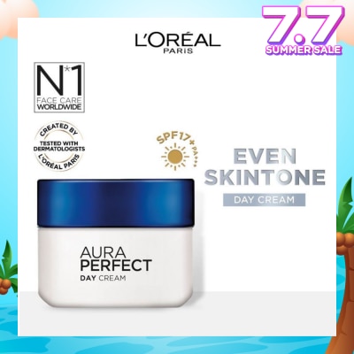 L'OREAL PARIS SKINCARE Aura Perfect Day Cream SPF17+ PA+++ (Evens Skintone) 50ml