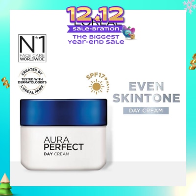 L'OREAL PARIS SKINCARE Aura Perfect Day Cream SPF17+ PA+++ (Evens Skintone) 50ml