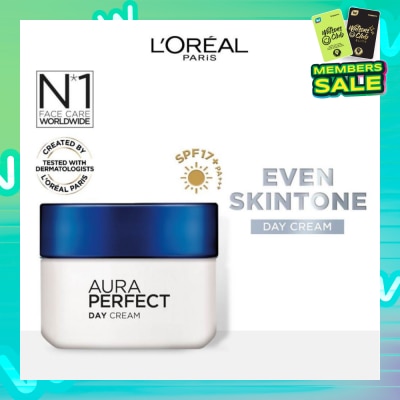 L'OREAL PARIS SKINCARE Aura Perfect Day Cream SPF17+ PA+++ (Evens Skintone) 50ml
