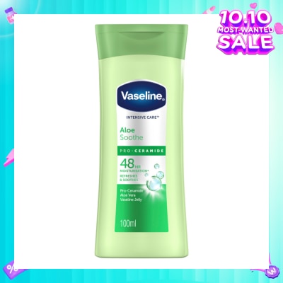 VASELINE Intensive Care Aloe Soothe Po-Ceramide Hand & Body Lotion 100ml