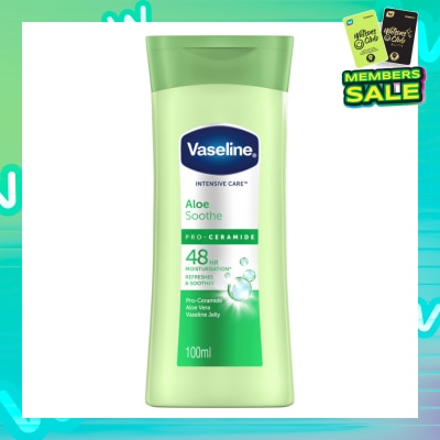 VASELINE Intensive Care Aloe Soothe Po-Ceramide Hand & Body Lotion 100ml