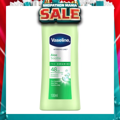 VASELINE - Intensive Care Aloe Soothe Po-Ceramide Hand & Body Lotion 100ml