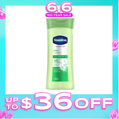 VASELINE - Intensive Care Aloe Soothe Po-Ceramide Hand & Body Lotion 100ml