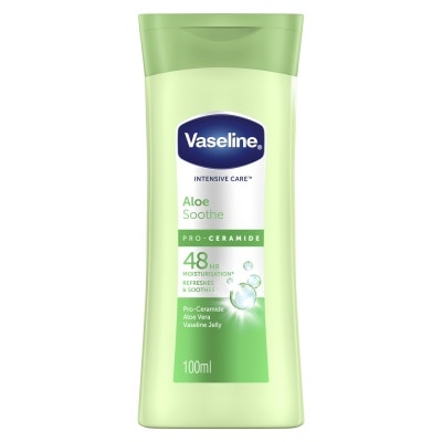 VASELINE Intensive Care Aloe Soothe Po-Ceramide Hand & Body Lotion 100ml