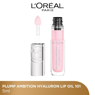 L'OREAL PARIS MAKEUP Plump Ambition Plumping Lip Oil  Cristal Clear 101 30.5g
