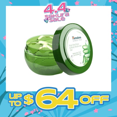 HIMALAYA - Aloe Vera Face & Body Moisturizing Gel (Moisturises + Cool & Soothes Skin) 300ml