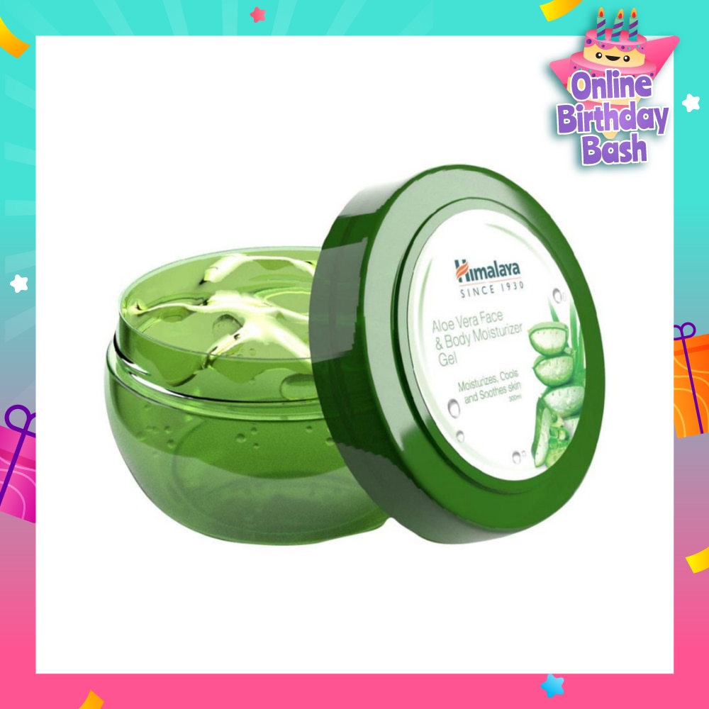 Aloe Vera Face & Body Moisturizing Gel (Moisturises + Cool & Soothes Skin) 300ml