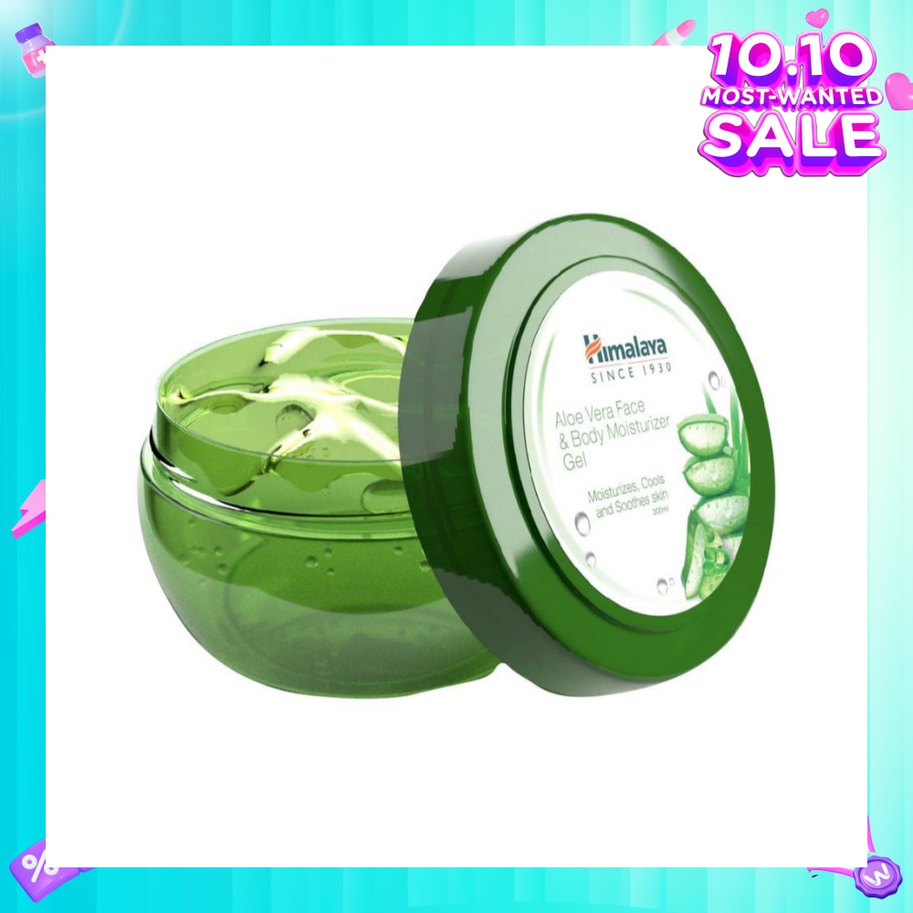 Aloe Vera Face & Body Moisturizing Gel (Moisturises + Cool & Soothes Skin) 300ml