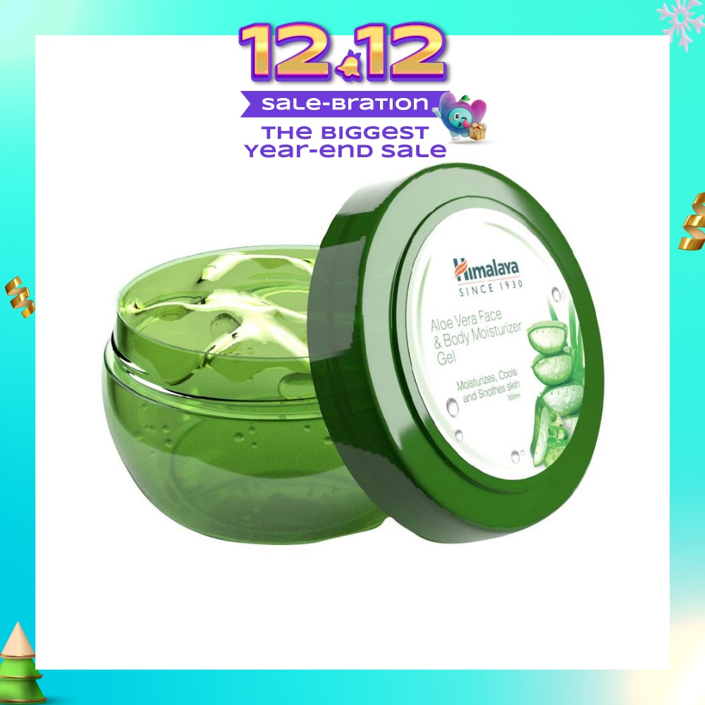 Aloe Vera Face & Body Moisturizing Gel (Moisturises + Cool & Soothes Skin) 300ml