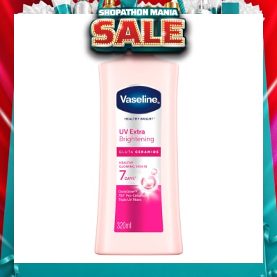 VASELINE - Healthy Bright UX Extra Brightening Gluta Ceramide Hand & Body Lotion 320ml