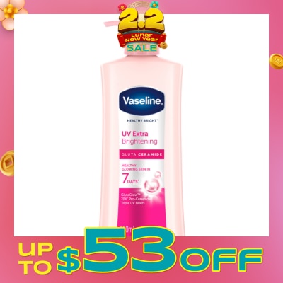 VASELINE Healthy Bright UX Extra Brightening Gluta Ceramide Hand & Body Lotion 320ml