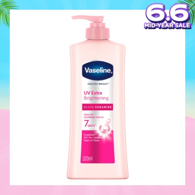 VASELINE Healthy Bright UX Extra Brightening Gluta Ceramide Hand & Body Lotion 320ml