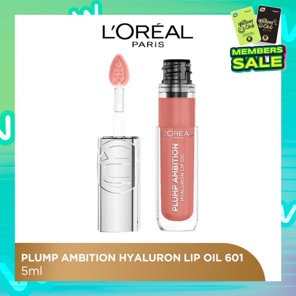 L'OREAL PARIS MAKEUP Plump Ambition Plumping Lip Oil Worth It 601 30.5g